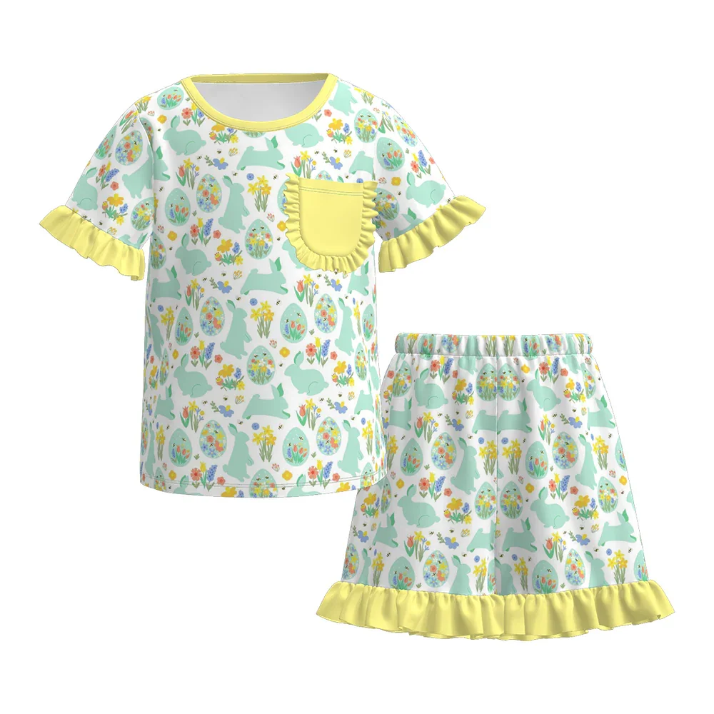 d Cartoon Characters Print Children Pajama Clothes Set Baby Boy Pajamas 2 Piece Girls Milk Silk Pajamas for Kids - Image 5