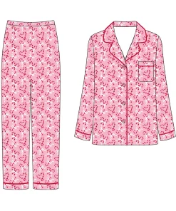 Loungewear Women Sets Pajama Set 2 Piece Cotton Women'S Sleepwear Lounge Wear Sets