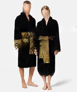 100% Cotton Solid Color Towel Shawl Bathrobe Fashion New Hot Selling Men's Women's Nightwear Bathrobe Sexy Lingerie HLY