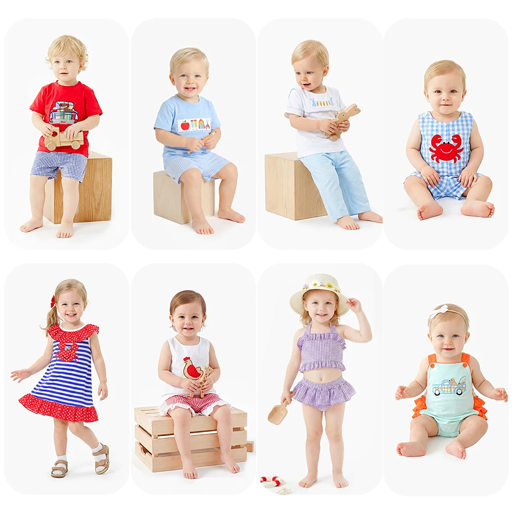 Puresun Eco-friendly Print Kid Sleepwear Sets Bamboo Viscose Girl Nightgown Ruffle 100% Organic Cotton Girls Pajamas - Image 3