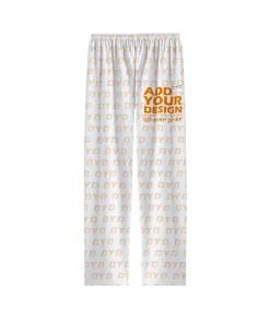 Print on Demand Spring Summer Autumn Men Pajamas Pants at Home 100% Polyester Sleep Bottoms