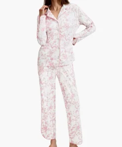 Women's Pima Cotton Pajamas Set Wholesale Casual Lounge Wear with Elastic Waist Soft Fabric  Supply Nightwear Women Sleepwear