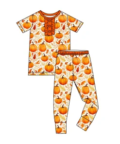 Hot Selling Bamboo Spandex Printing Kids Pajama Set 2pcs Sleepwear Clothes Children Soft Sleeper Shirt and Pants Baby Pyjamas
