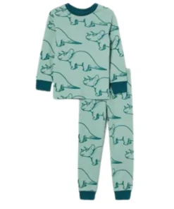 Cartoon Kids Knitted Pajamas Summer Soft Breathable Eco Friendly Unisex Children's Sleepwear Premium Quality 100% Cotton